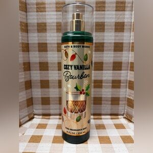 NEW B&BW Cozy Vanilla Bourbon fine fragrance , full size 8 oz